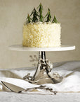 White Orchid Cake Stand