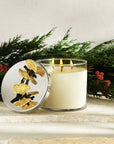 Butterfly Ginkgo Candle