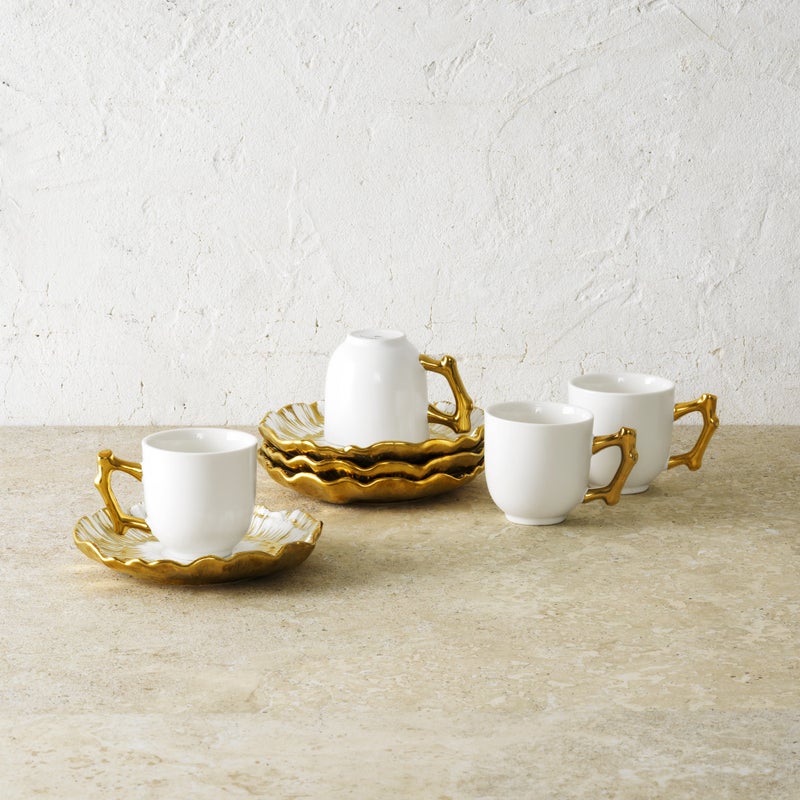 Michael Aram Anemone Demitasse Set