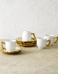 Michael Aram Anemone Demitasse Set