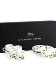 Michael Aram Anemone Painted Demitasse Set of 4