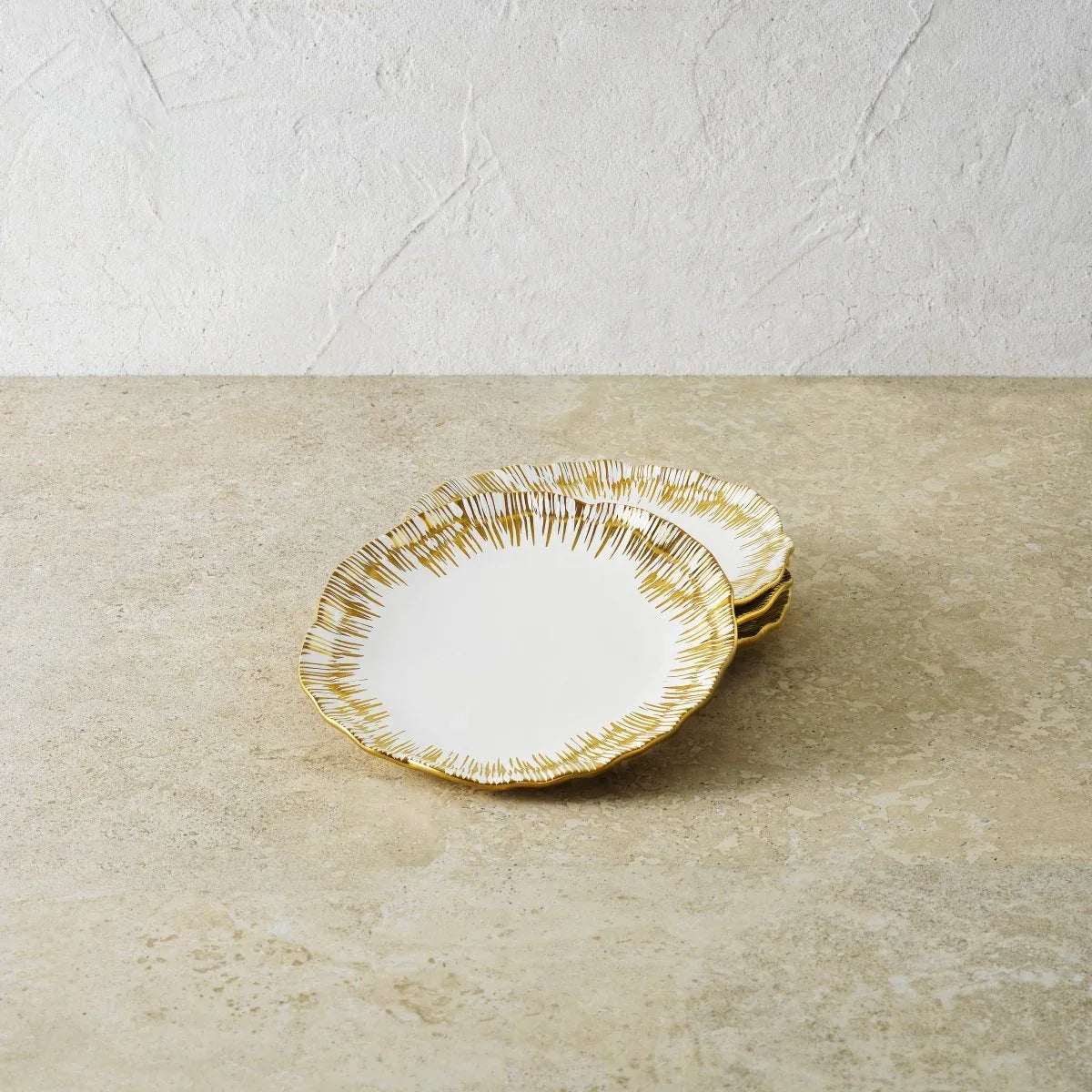 Michael Aram Anemone Tidbit Plate Set