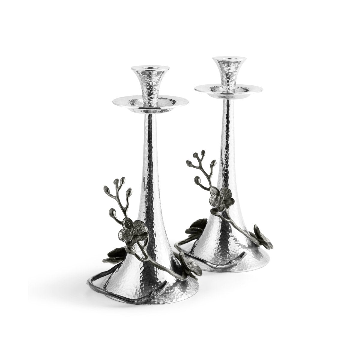 Black Orchid Candle Holders | Michael Aram