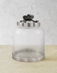Michael Aram Black Orchid Cookie Jar
