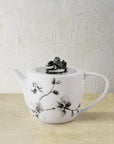 Michael Aram Black Orchid Porcelain Teapot