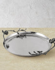 Michael Aram Black Orchid Round Tray