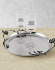 Michael Aram Black Orchid Round Tray