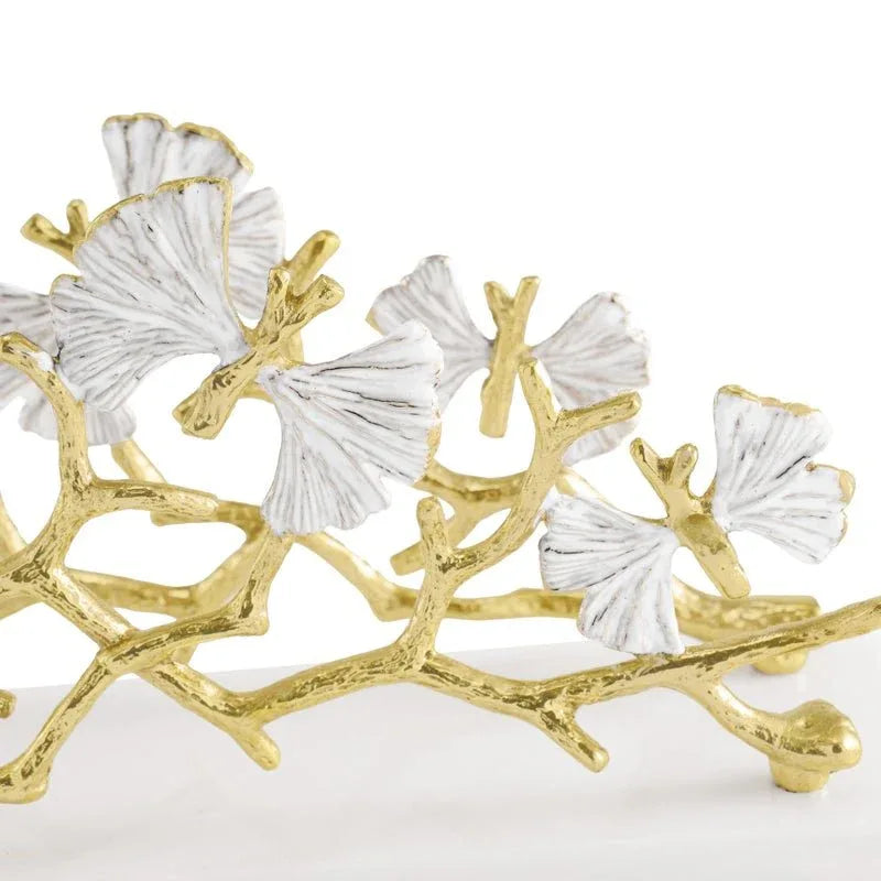 Butterfly Gingko Gold Vertical Napkin Holder – Michael Aram