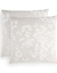 Michael Aram Butterfly Ginkgo Euro Shams - Stone and White