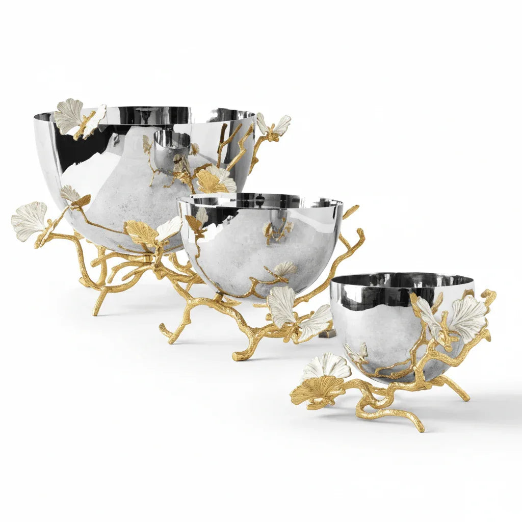 Michael Aram Butterfly Ginkgo Gold Bowl