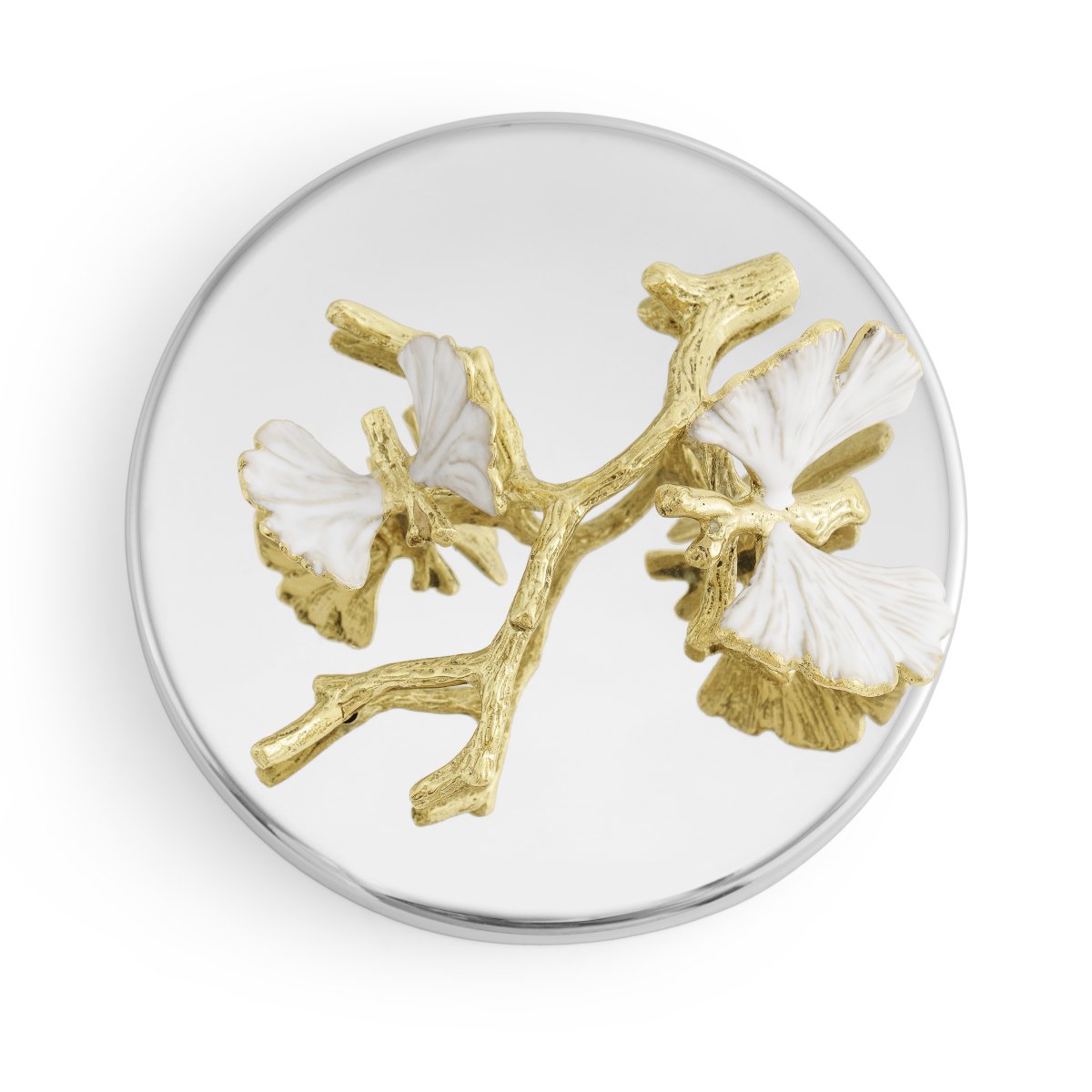 Butterfly Ginkgo Gold Decorative Scented Candle | Michael Aram