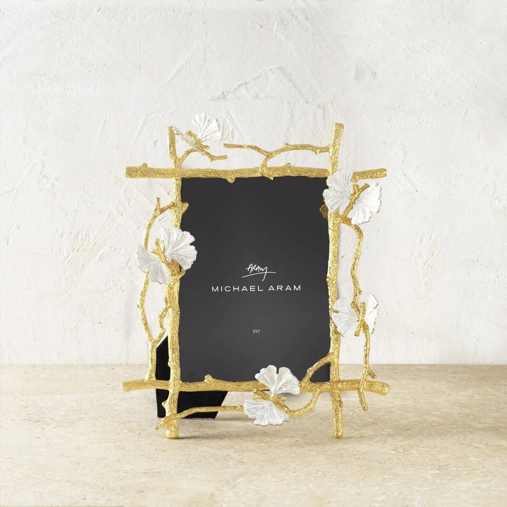 Butterfly Ginkgo Gold Frame – Michael Aram