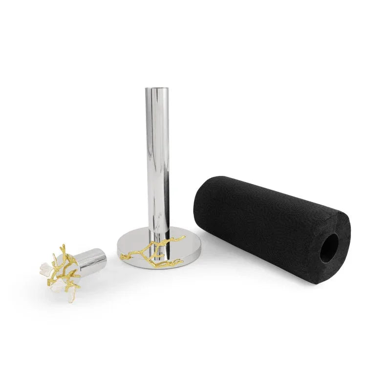 Michael Aram Butterfly Ginkgo Gold Paper Towel Holder