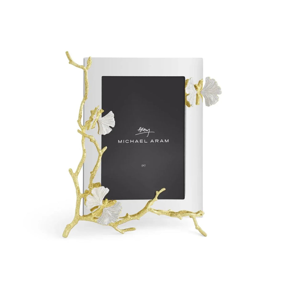 Butterfly Ginkgo Gold Reflective Frame – Michael Aram
