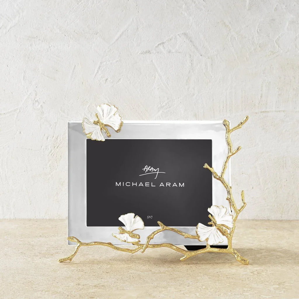 Butterfly Ginkgo Gold Reflective Frame – Michael Aram
