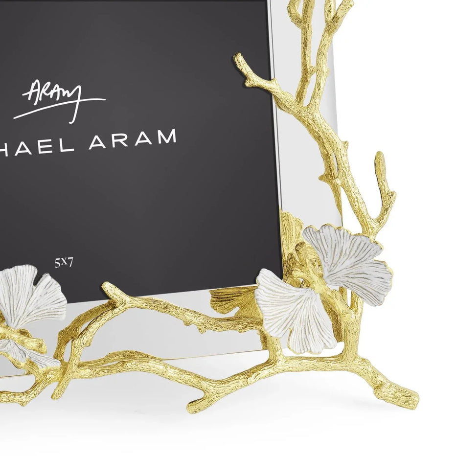 Butterfly Ginkgo Gold Reflective Frame – Michael Aram