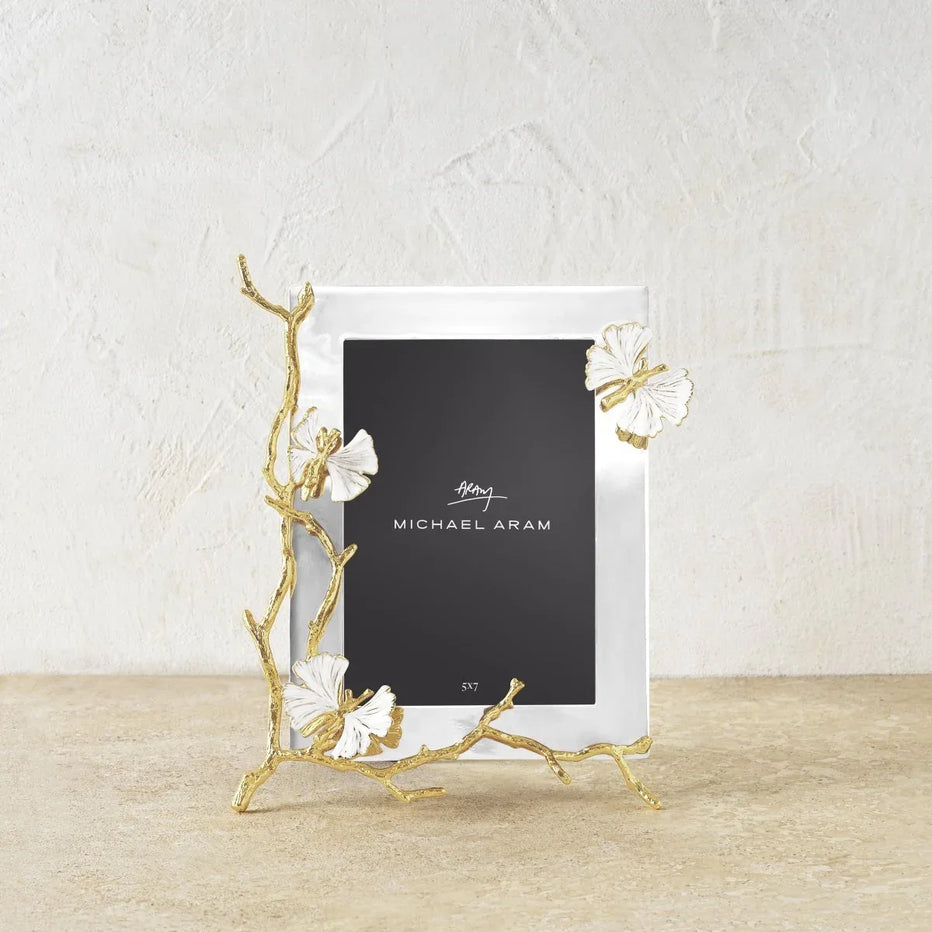 Butterfly Ginkgo Gold Reflective Frame – Michael Aram