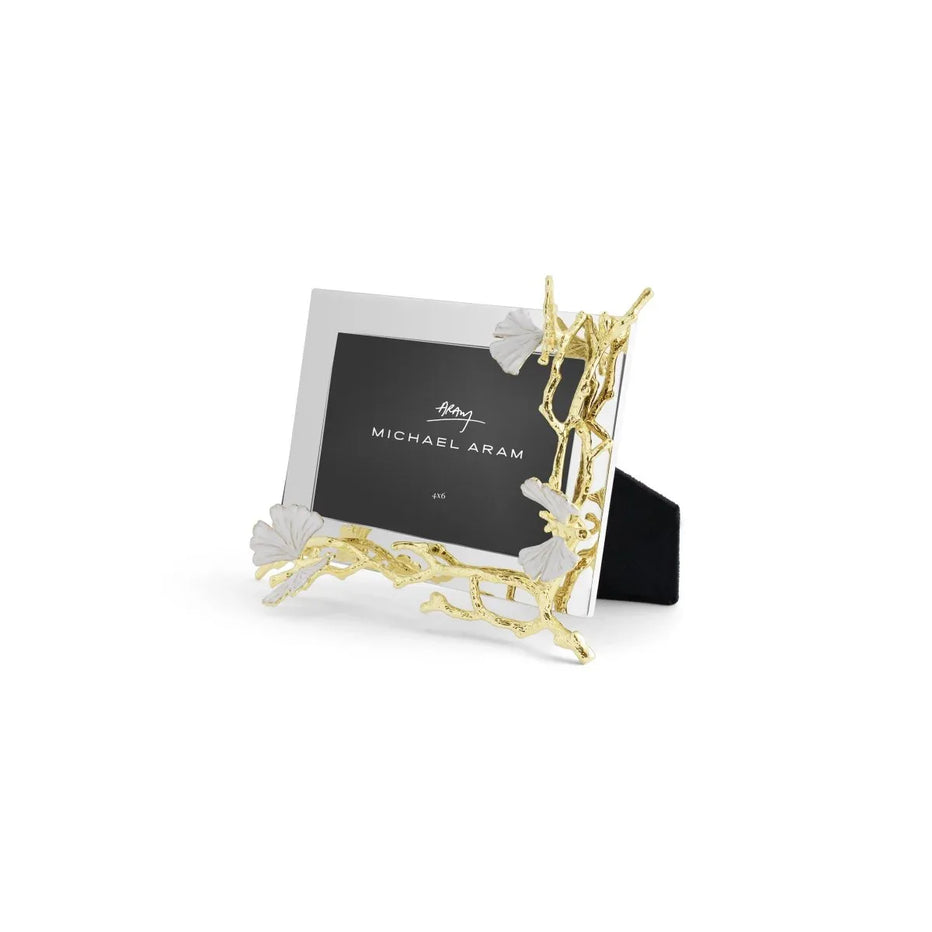 Butterfly Ginkgo Gold Reflective Frame – Michael Aram