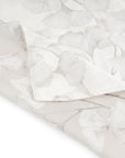 Michael Aram Butterfly Ginkgo King Duvet Stone and White