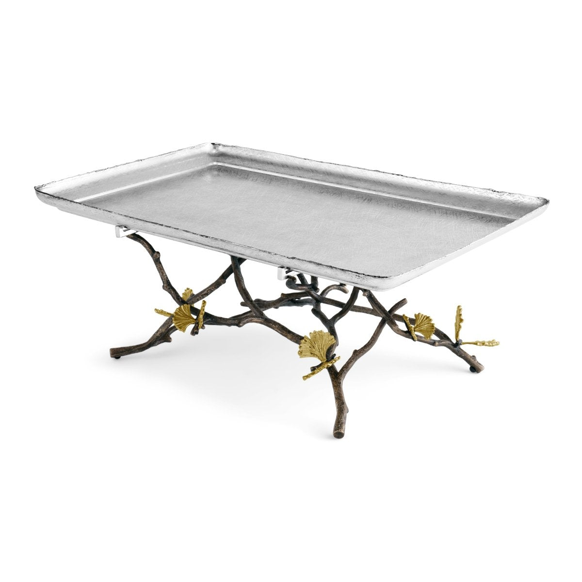 Michael Aram Butterfly Ginkgo Large Footed Tray