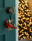 Michael Aram Cardinal Glass Ornament