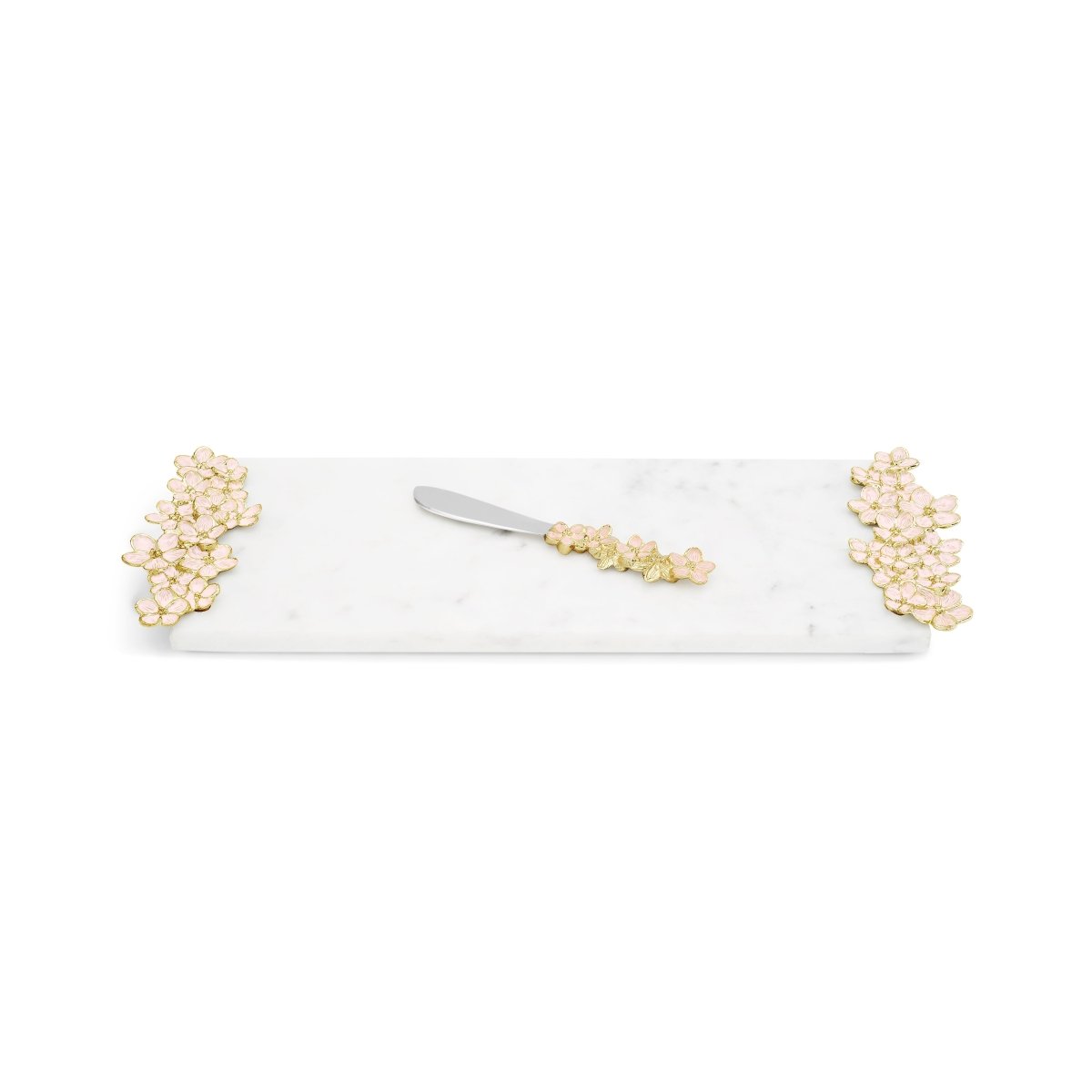 Michael Aram Cherry Blossom Small Cheese Board with Knife