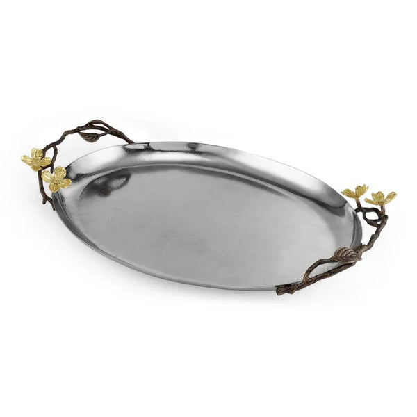 Michael Aram Dogwood Oval Tray