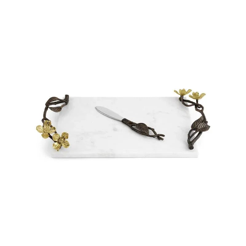 Dogwood Small Cheeseboard and knife
