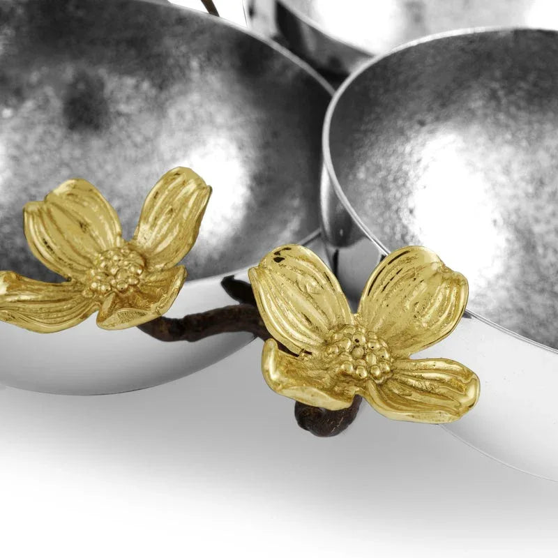 Dogwood Triple Bowl – Michael Aram