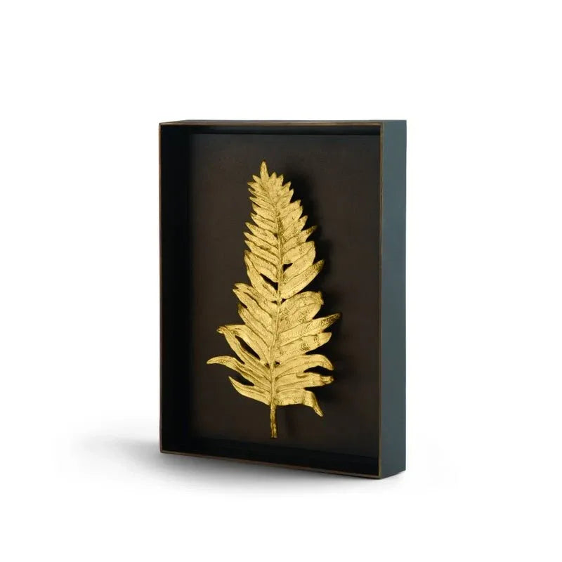 Michael Aram Fern Shadow Box - Gold