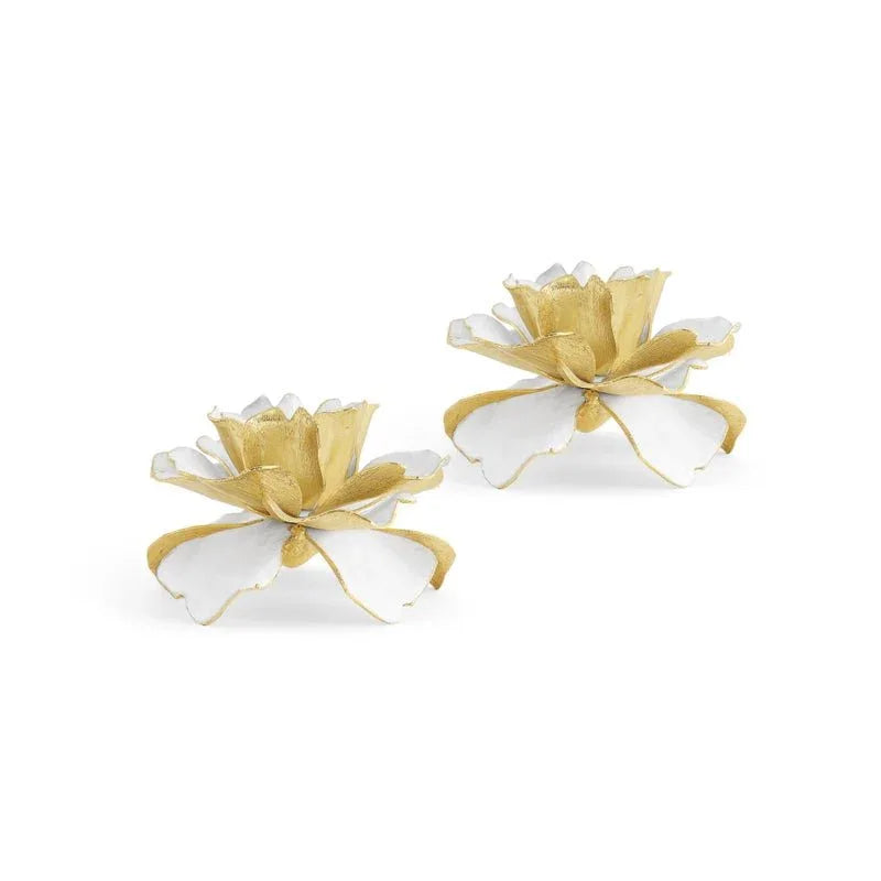 Gardenia Candleholders S/2 – Michael Aram