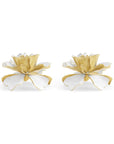 Michael Aram Gardenia Candleholders S/2