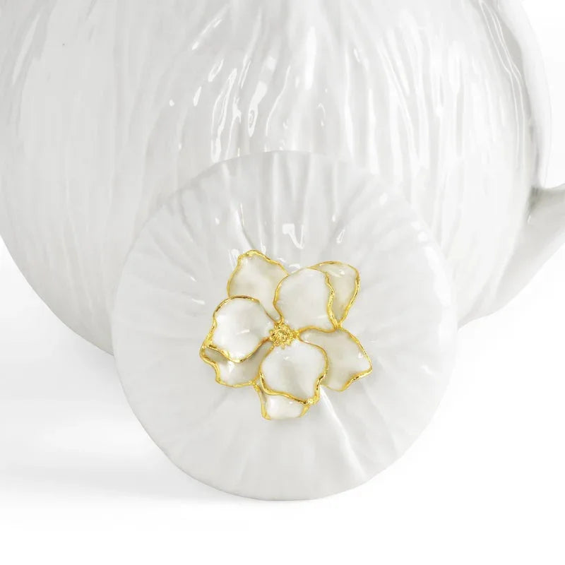 Gardenia Teapot – Michael Aram