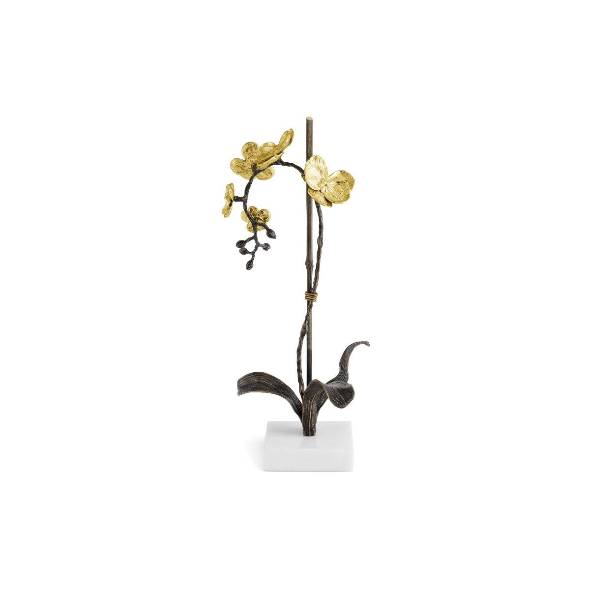 Michael Aram Gold Orchid Stem Sculpture