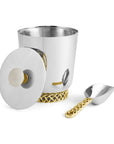 Michael Aram Love Knot Ice Bucket and Scoop