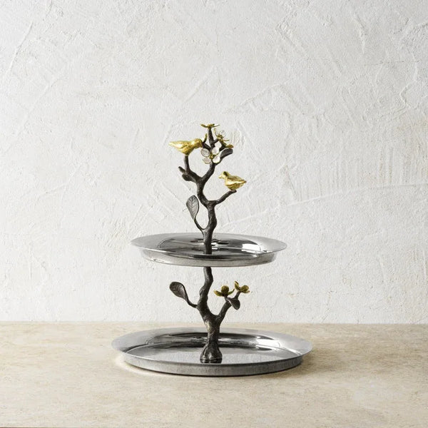 Michael Aram Lovebirds Etagere