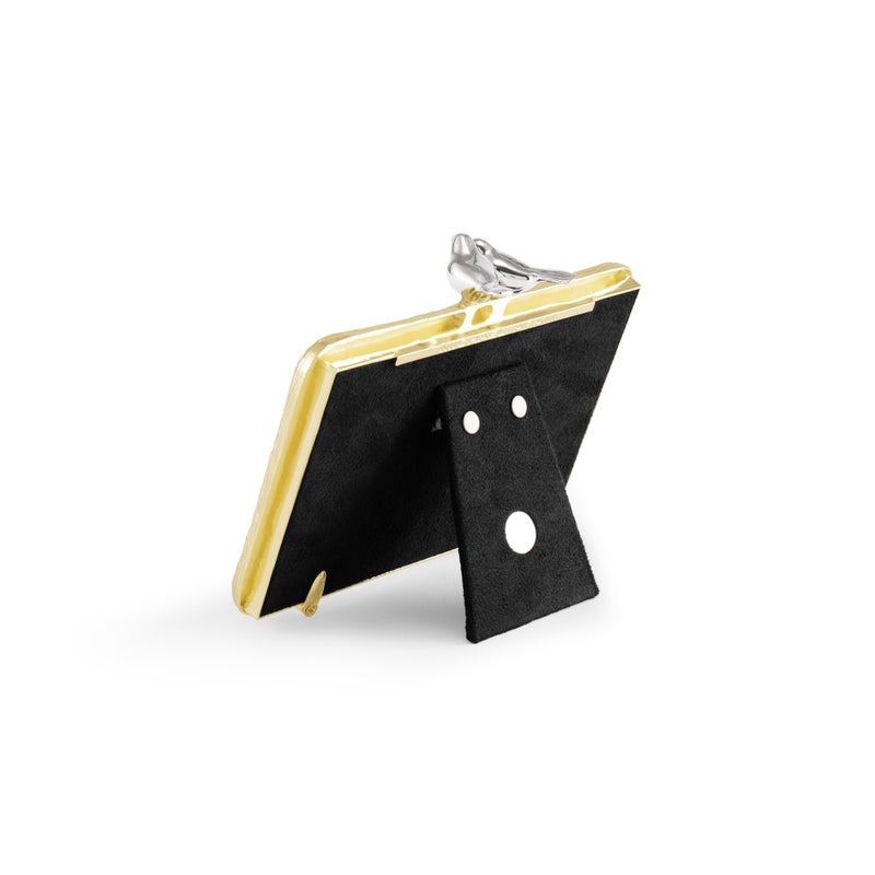 Michael Aram Lovebirds Silver & Gold 4 x 6 Frame