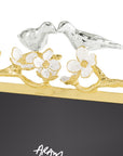 Michael Aram Lovebirds Silver & Gold 5 x 7 Frame