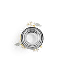 Michael Aram Lovebirds Silver & Gold Nut Bowl