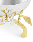 Michael Aram Lovebirds Silver & Gold Nut Bowl