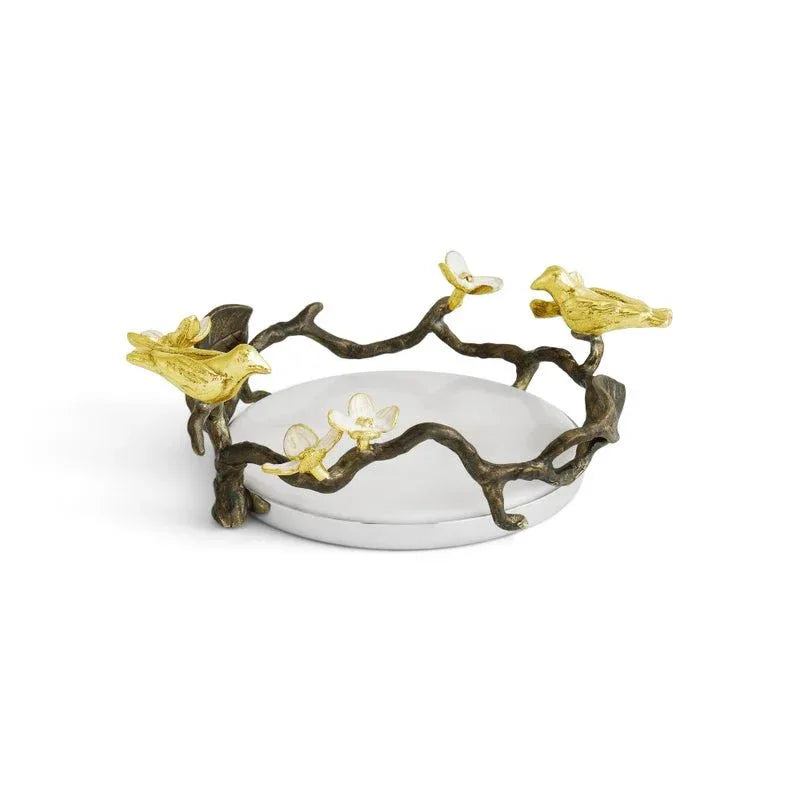 Lovebirds Wine Coaster | Michael Aram