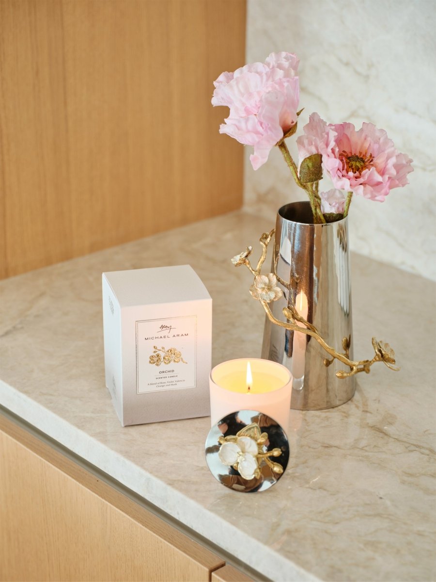 Michael Aram Orchid Single Wick Scented Candle, 8 oz.