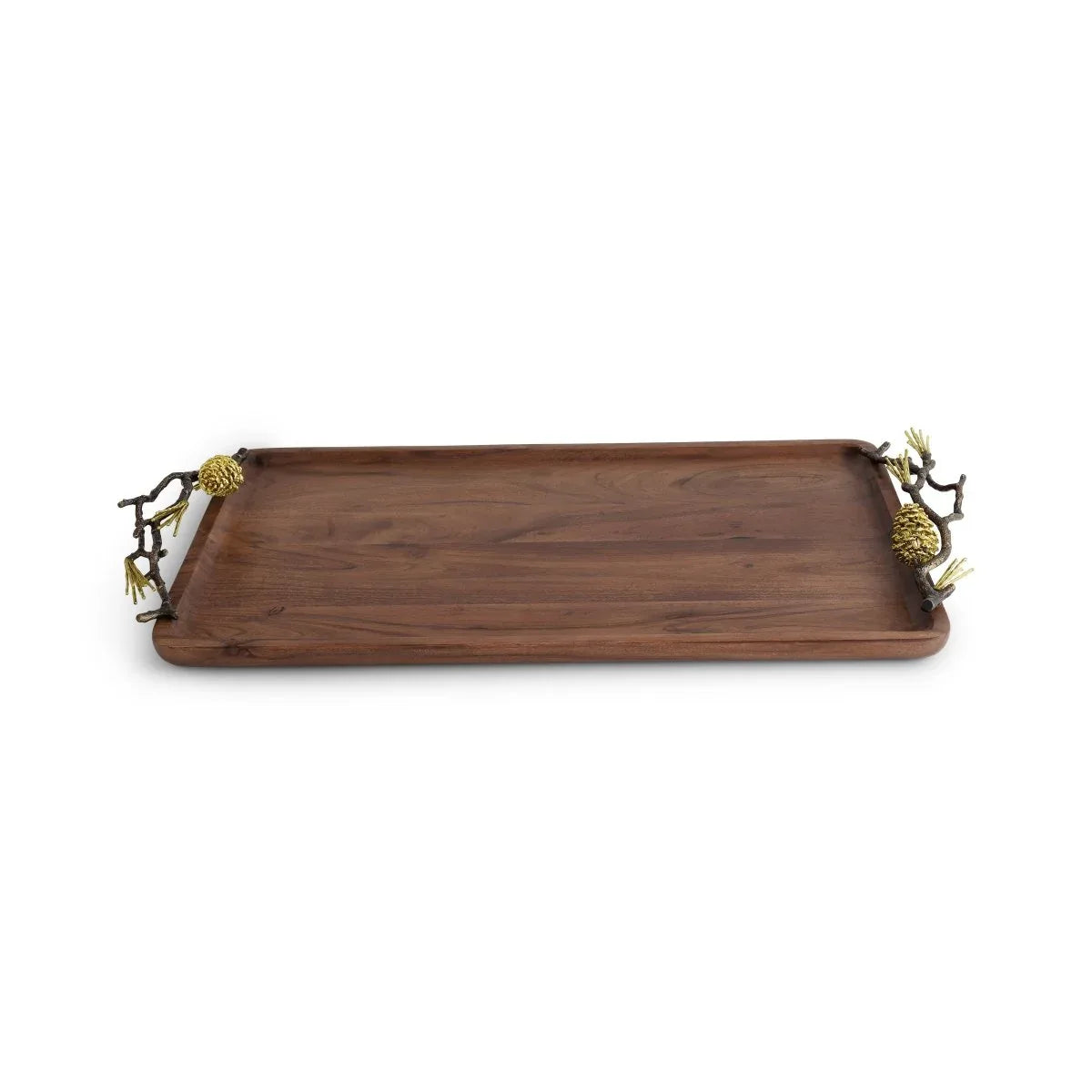 Pine Cone Medium Wood Tray – Michael Aram