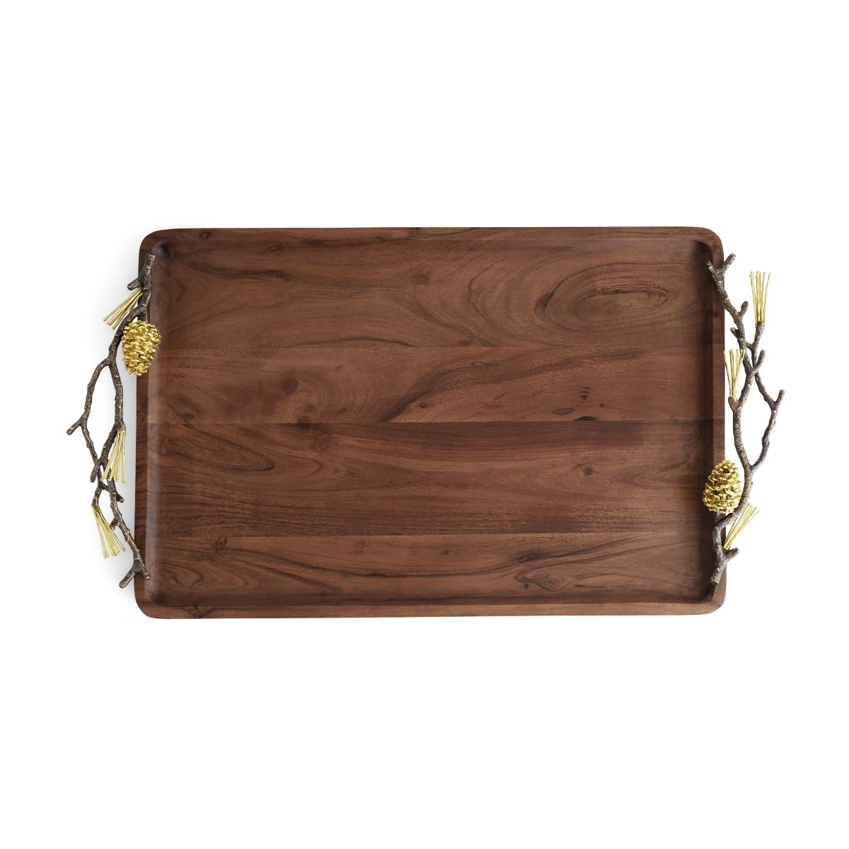 Michael Aram Pine Cone Medium Wood Tray