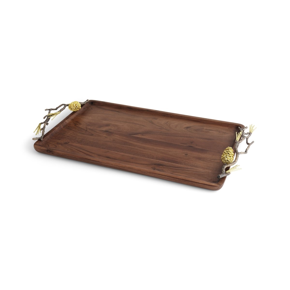 Michael Aram Pine Cone Medium Wood Tray