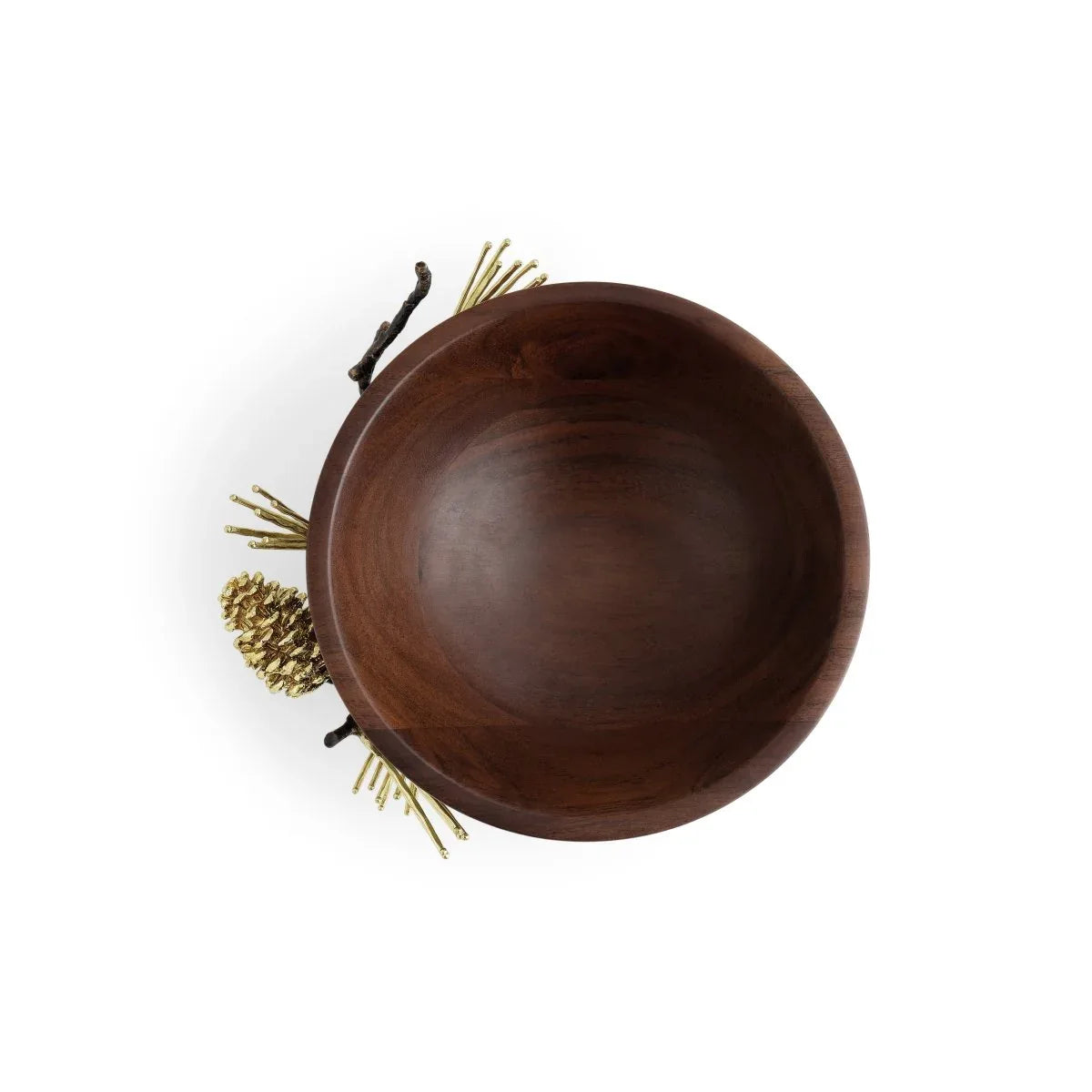 Pine Cone Wood Small Bowl – Michael Aram