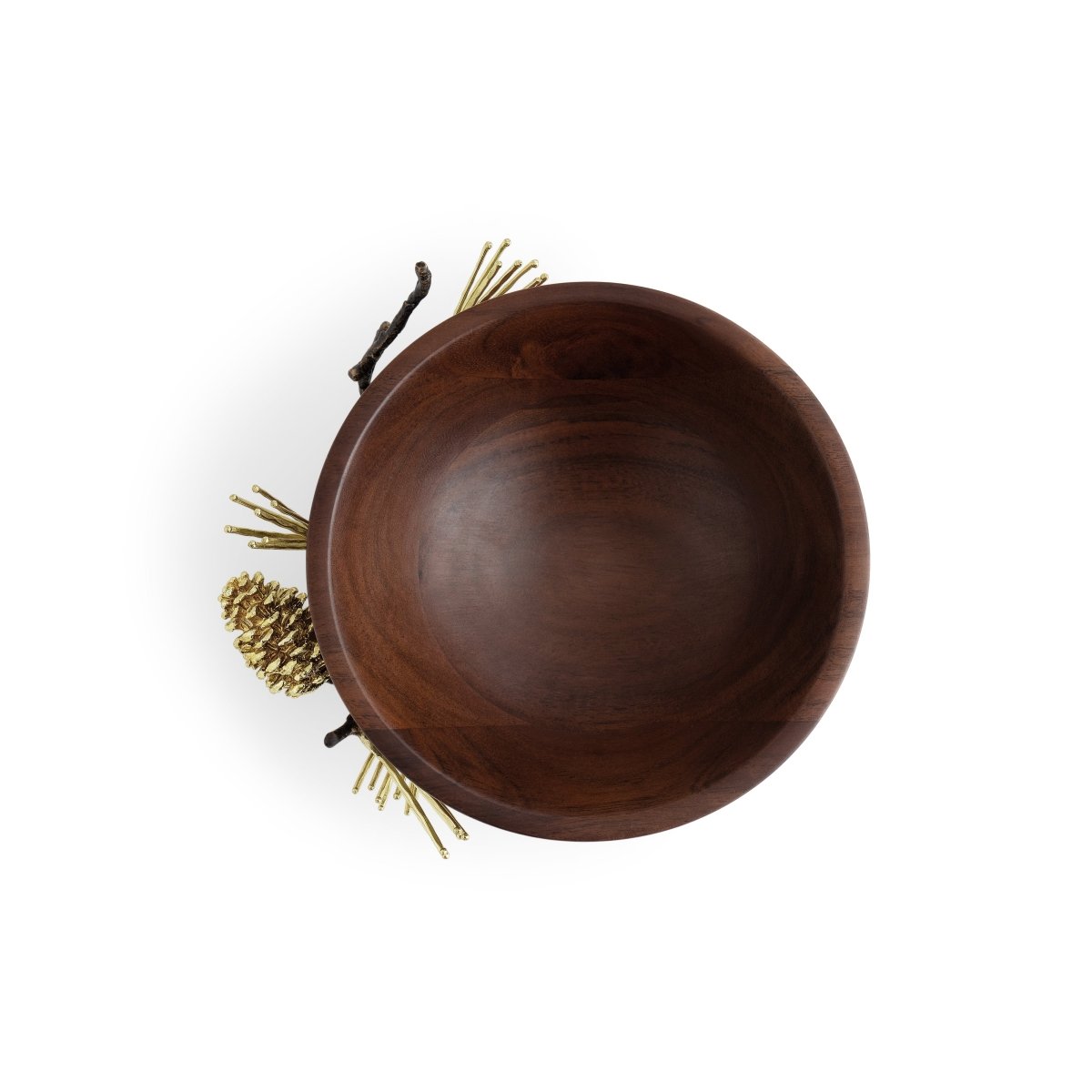 Michael Aram Pine Cone Wood Small Bowl