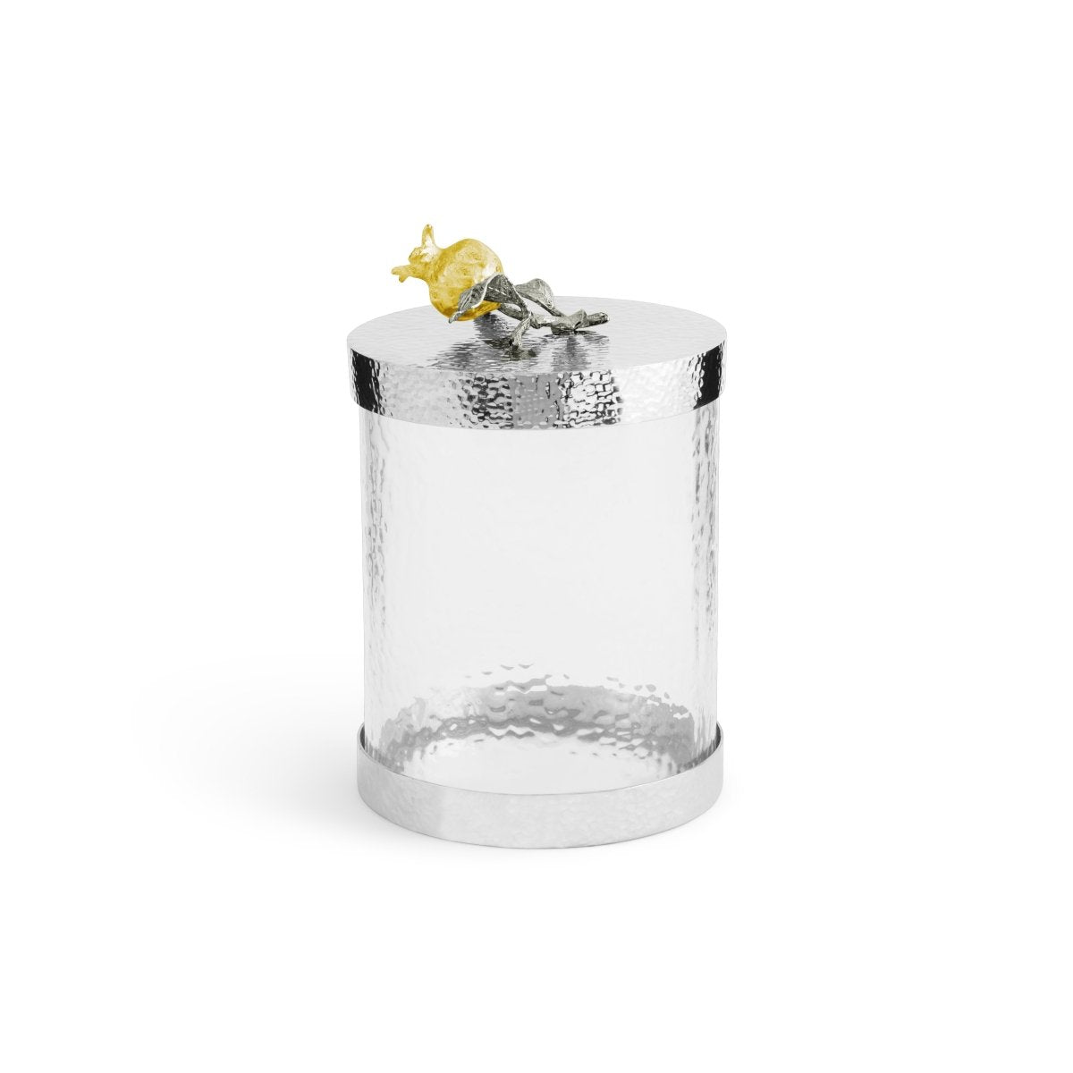 Michael Aram Pomegranate Silver & Gold Canister