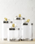 Michael Aram Pomegranate Silver & Gold Canister