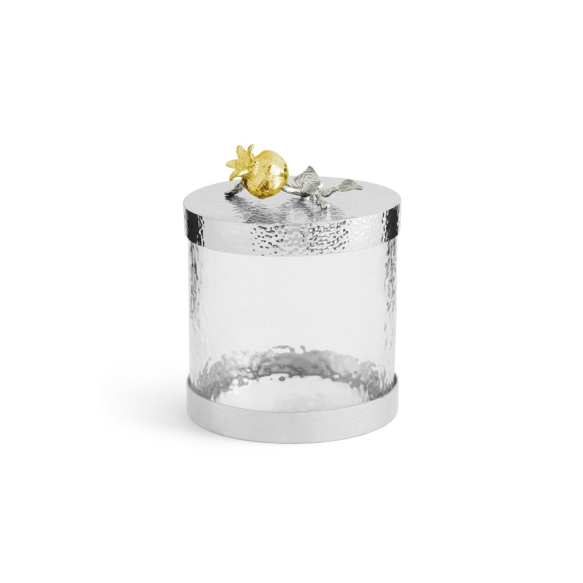 Michael Aram Pomegranate Silver &amp; Gold Canister